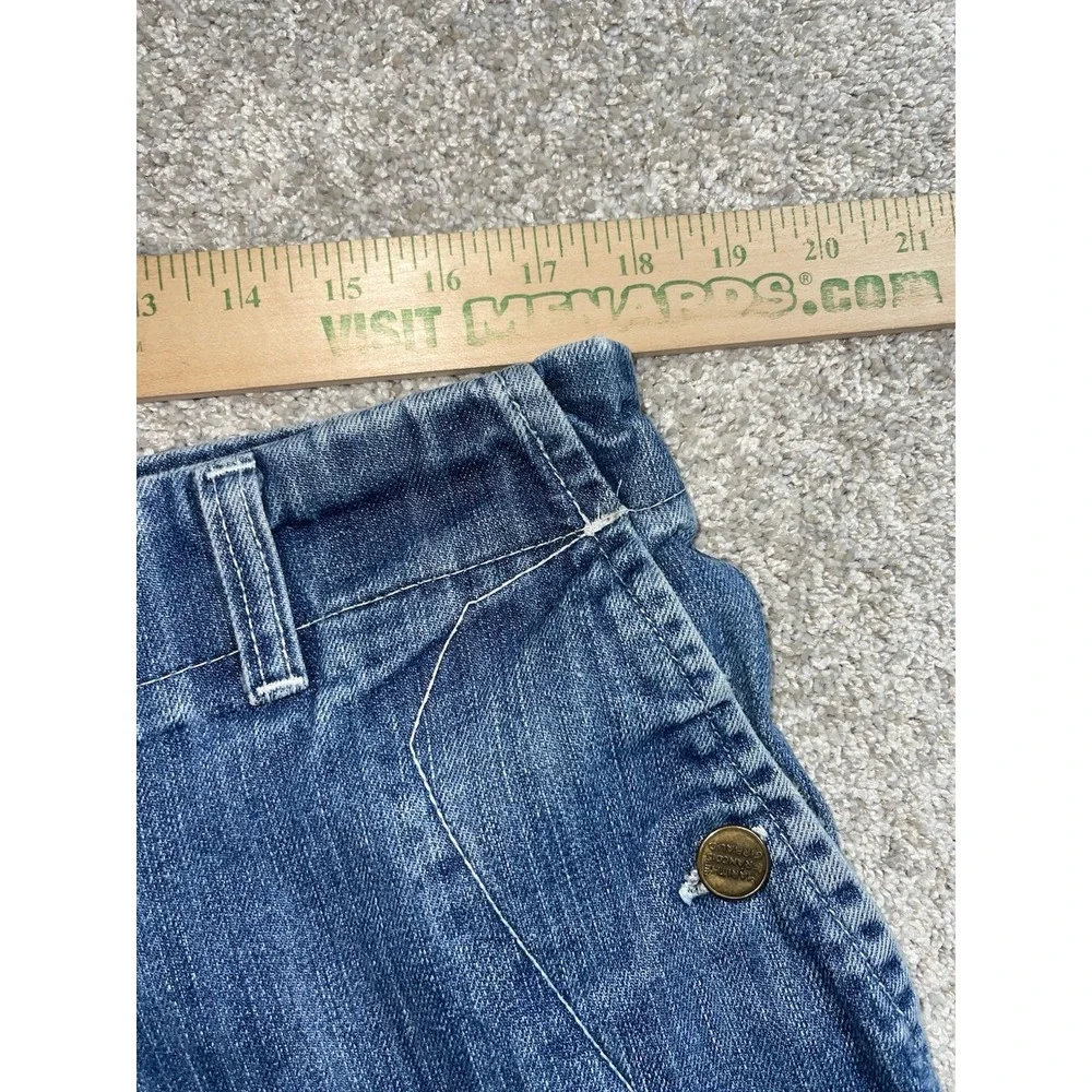VTG Marithe Francois Girbaud Denim Cargo Shorts Size 36 Y2K Shuttle Tape Baggy